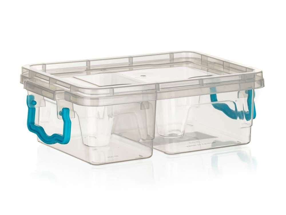 Banquet Box univerzální dělený GEMA 420 ml + 610 ml, tyrkysový