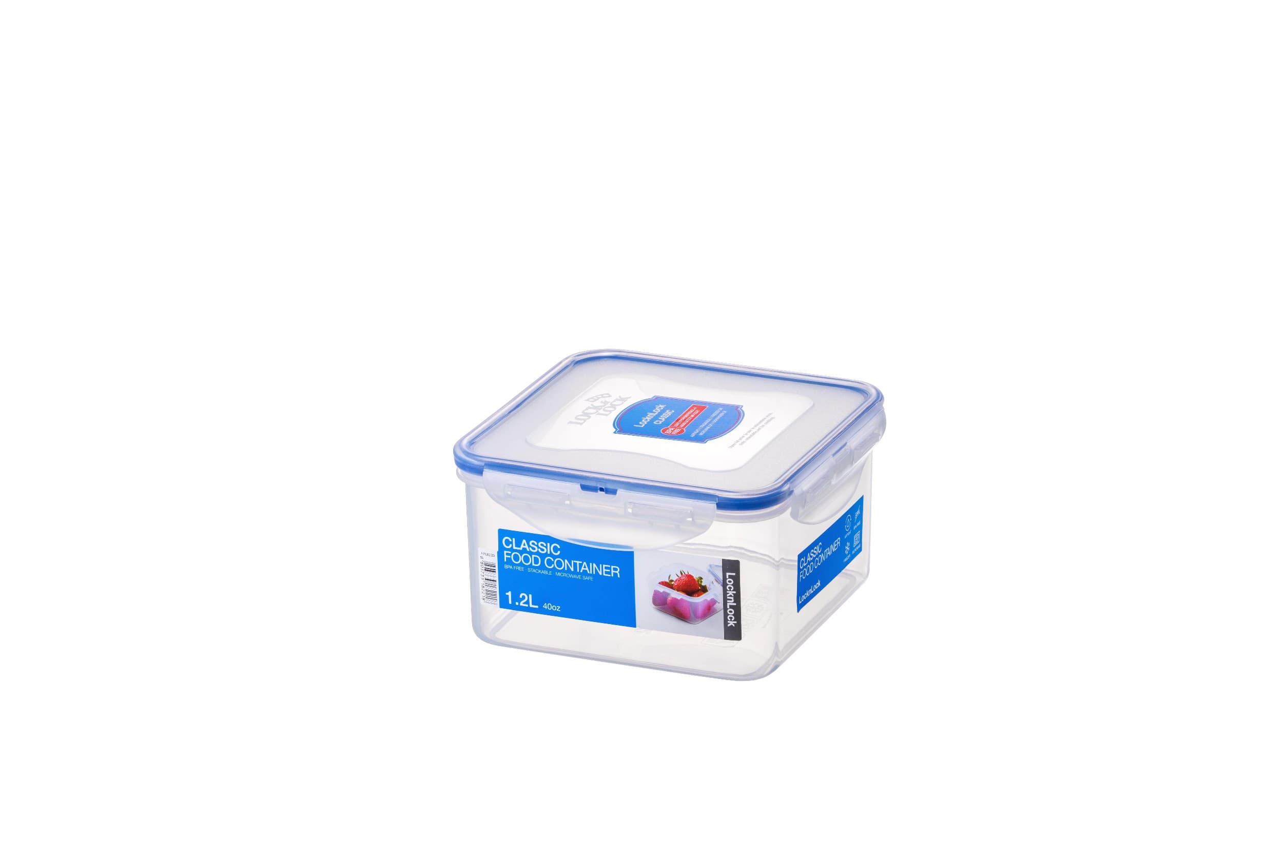 Lock&Lock DÓZA NA POTRAVINY LOCK 15,5X15,5X8,7CM 1,2L PLAST