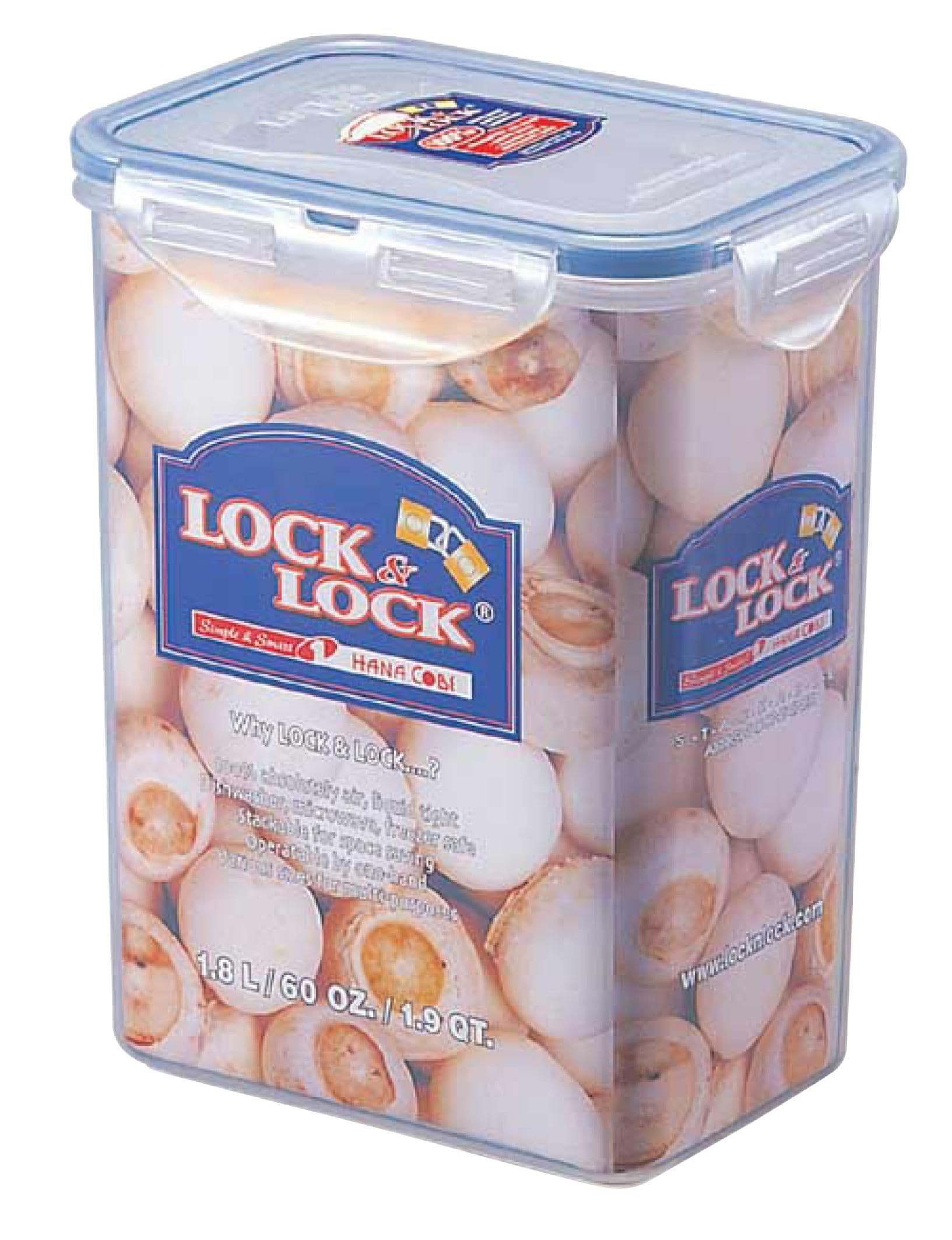 Lock&Lock Dóza na potraviny lock 15,1x10,8x18,5cm 1,8l plast