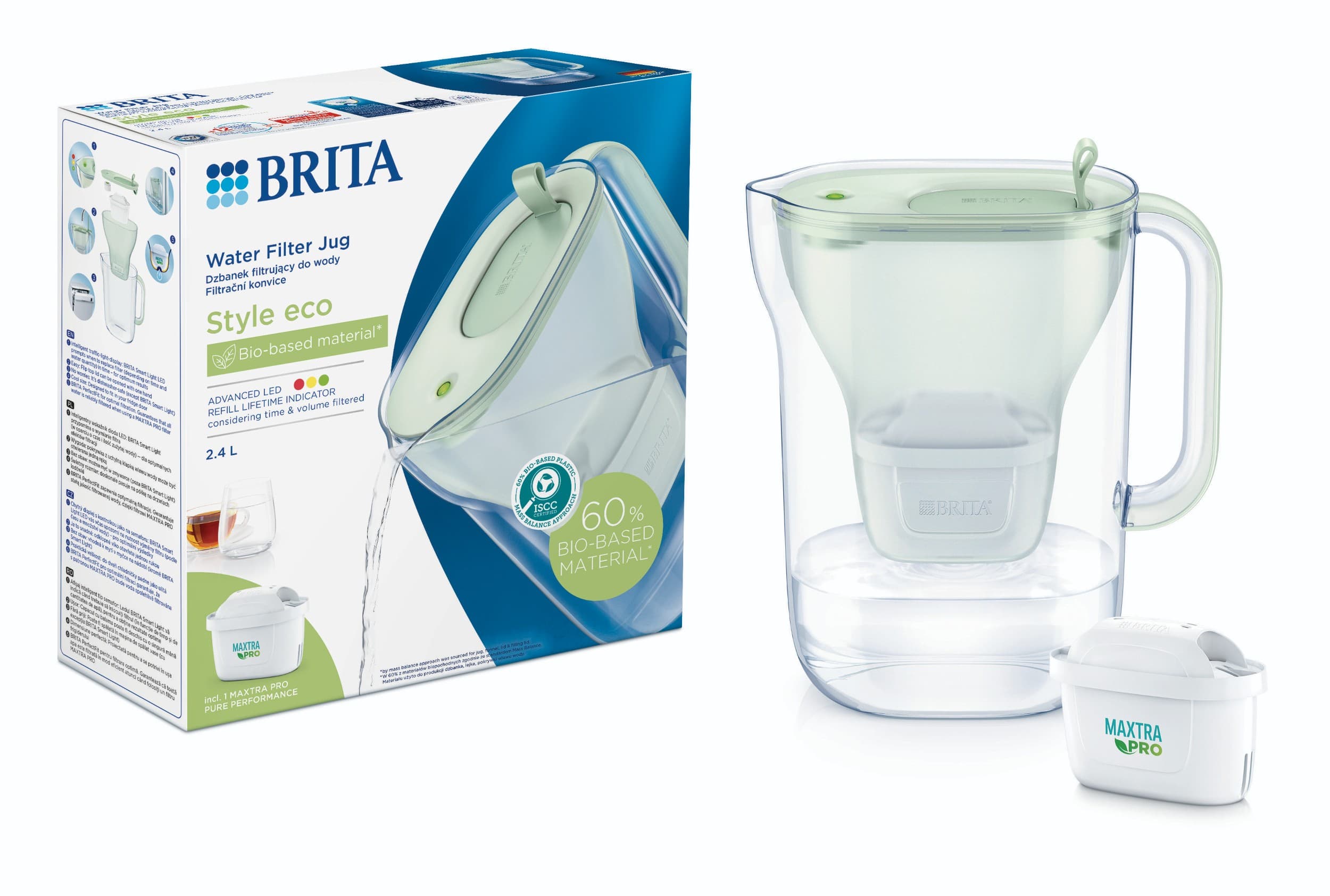 Brita konvice Style Eco 2,4 L zelená 2024