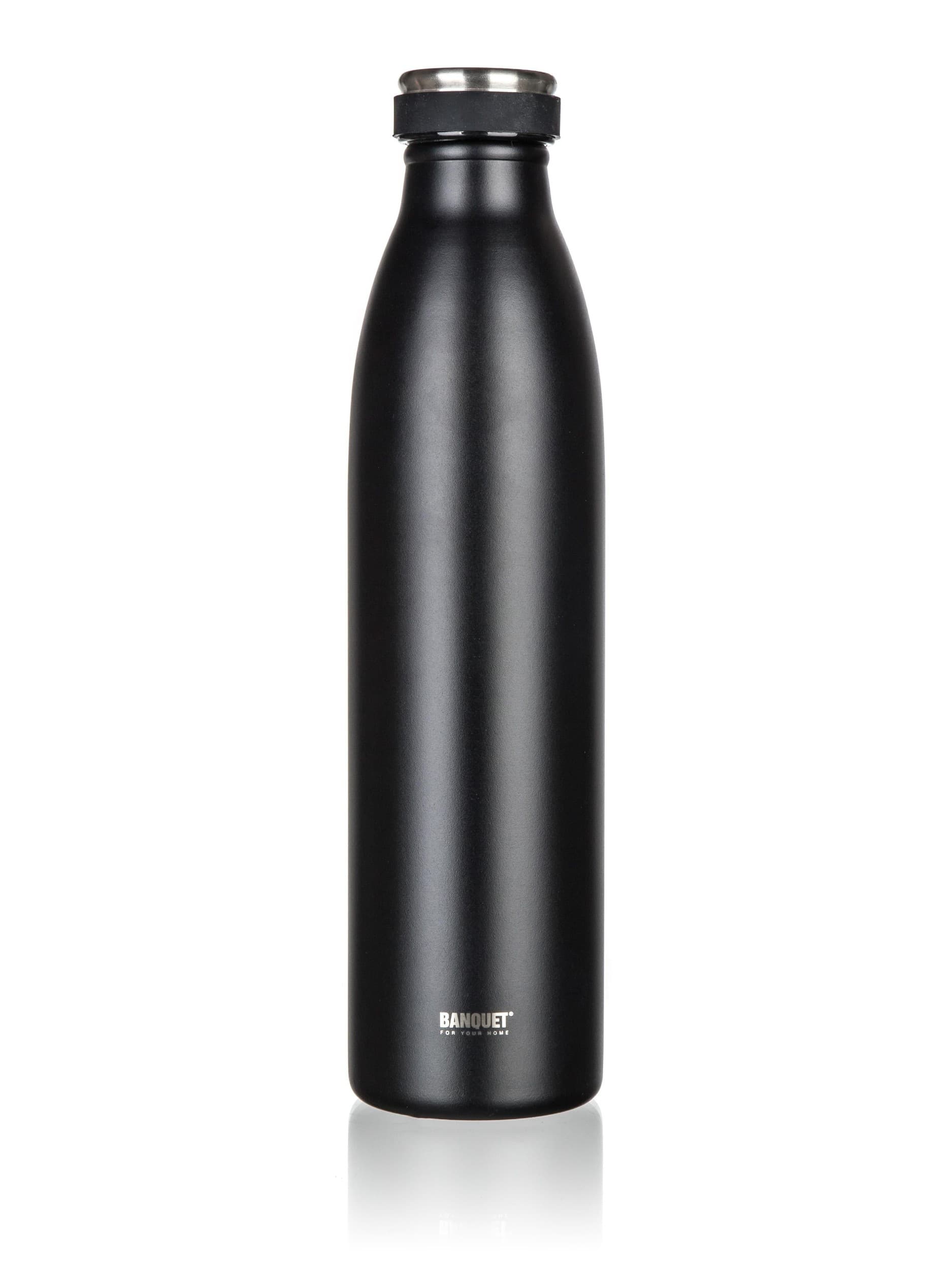 Banquet Termoska nerezová SANS 750 ml, černá
