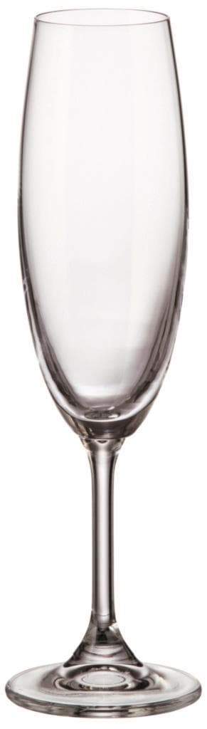 Sklenice na šampaňské 220ml 6ks