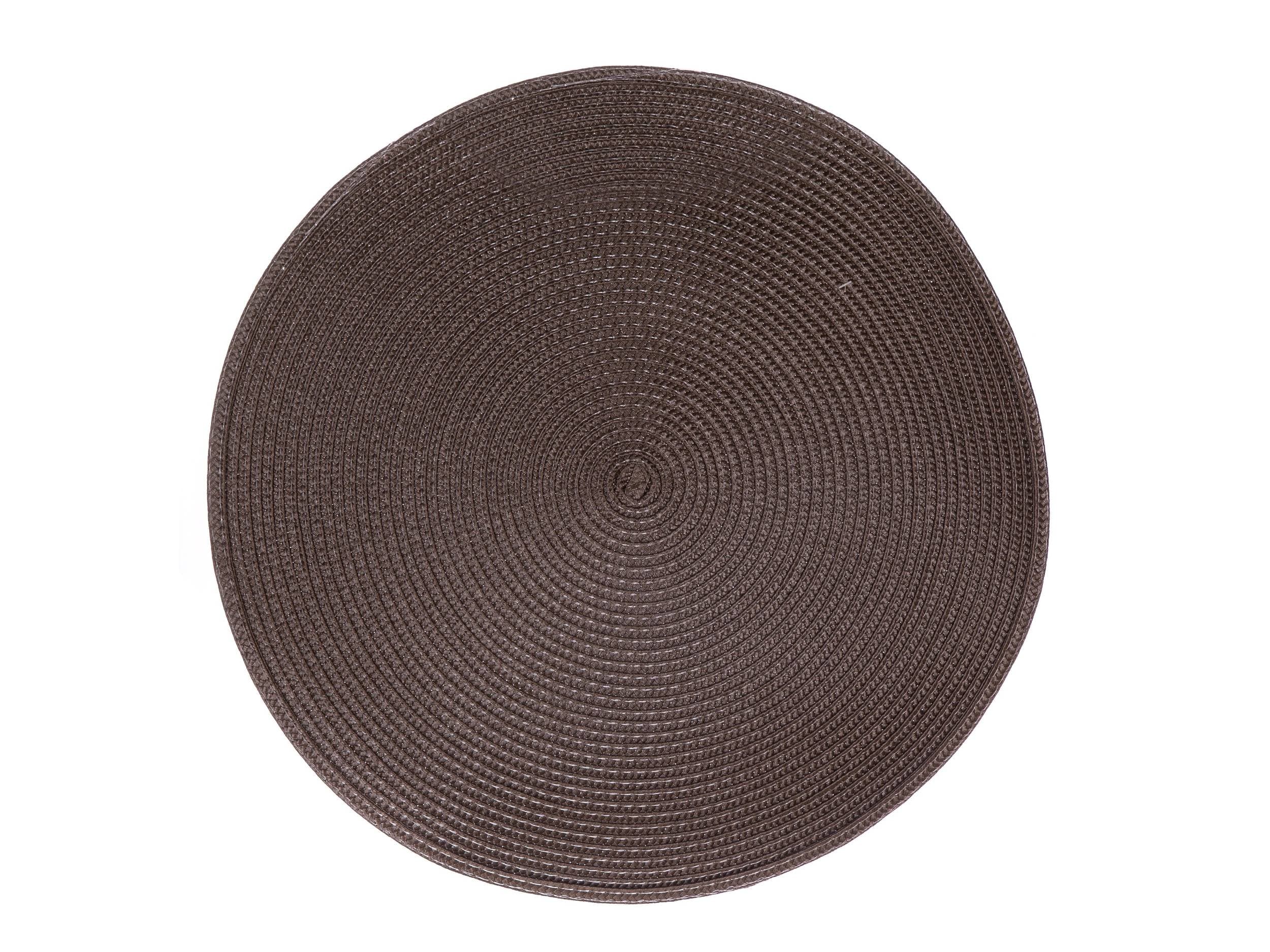 Prostírání kulaté Tondo průměr 38 cm Banquet hnědé
