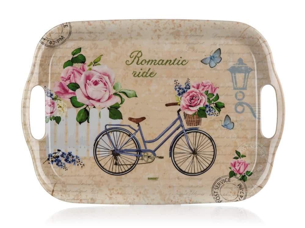 Tác s uchy melaminový Banquet ROMANTIC RIDE 36 x 25,5 cm