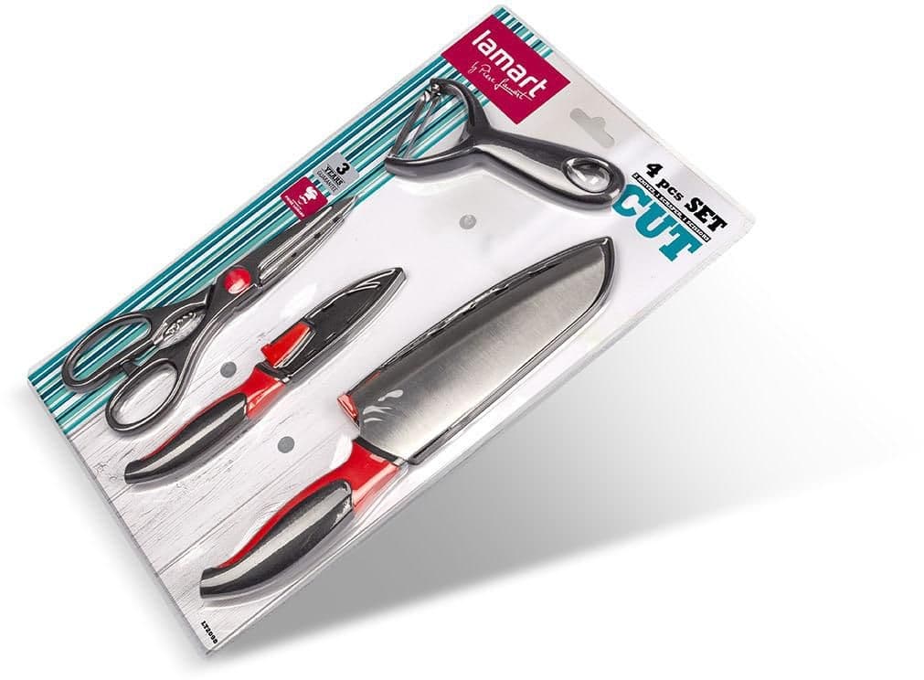 Lamart LT2098 sada Cut, nože, nůžky, škrabka