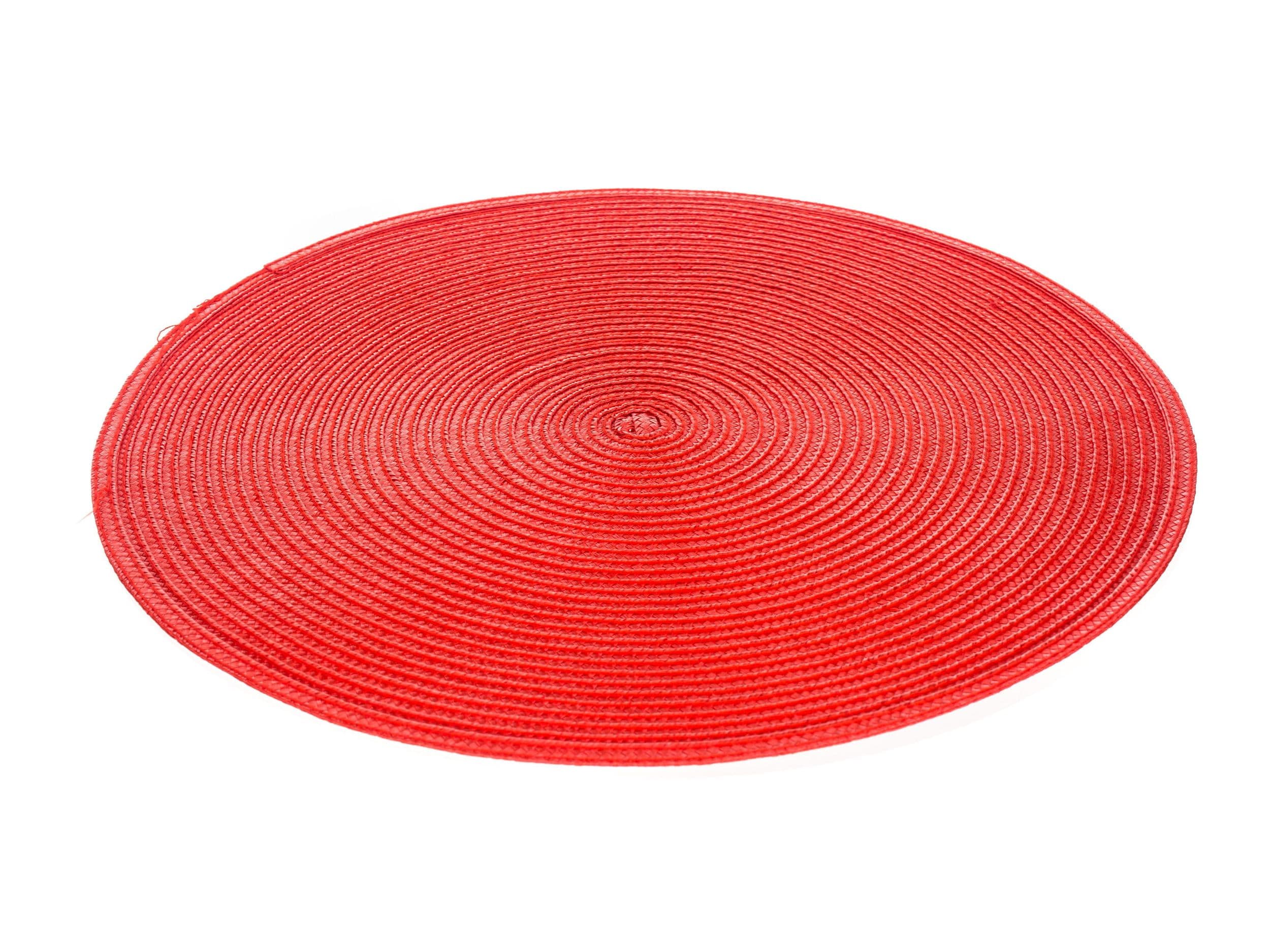 Banquet Prostírání kulaté Tondo pr. 38 cm červené