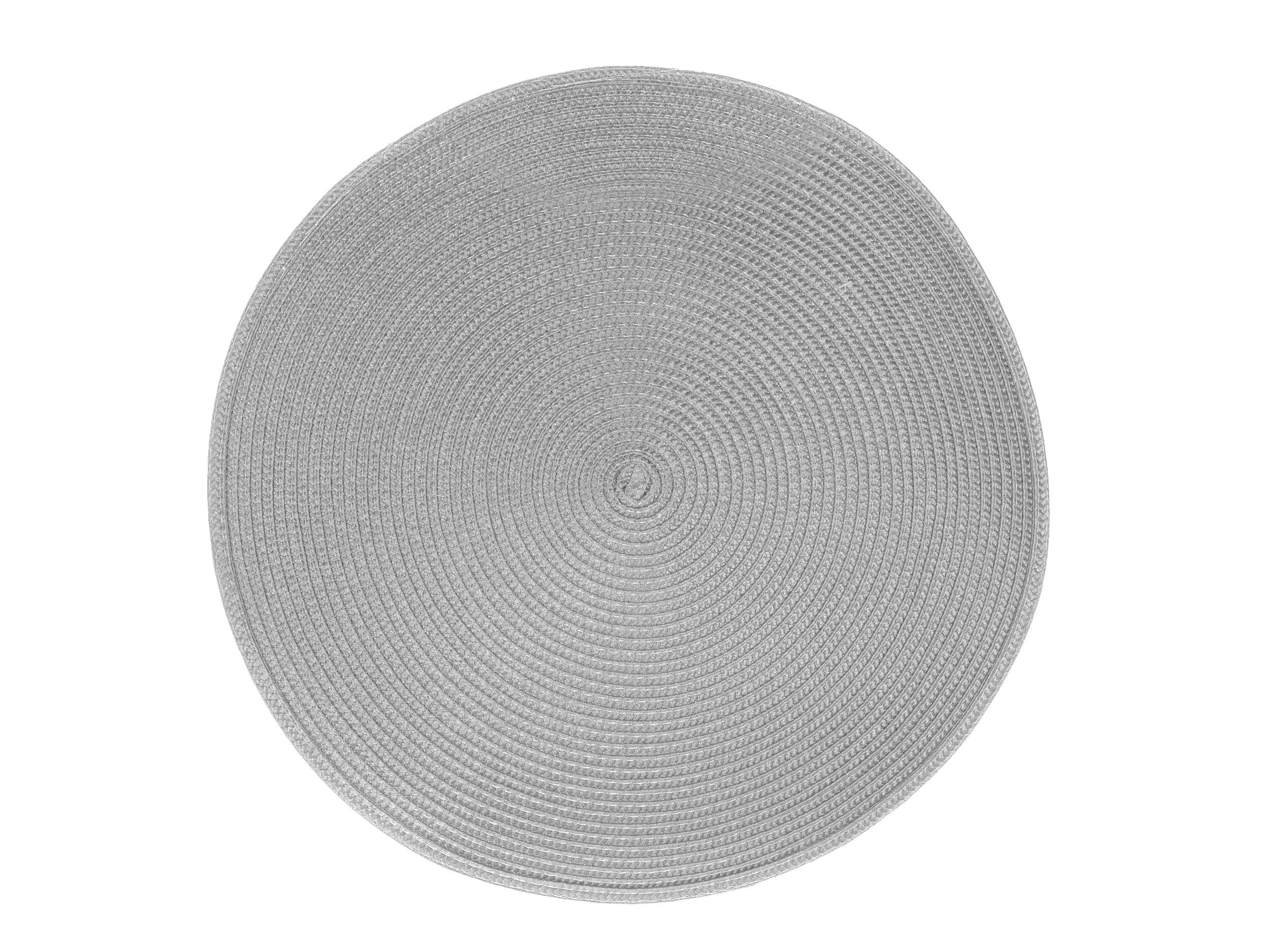 Banquet Prostírání kulaté Tondo průměr 38 cm světle šedé