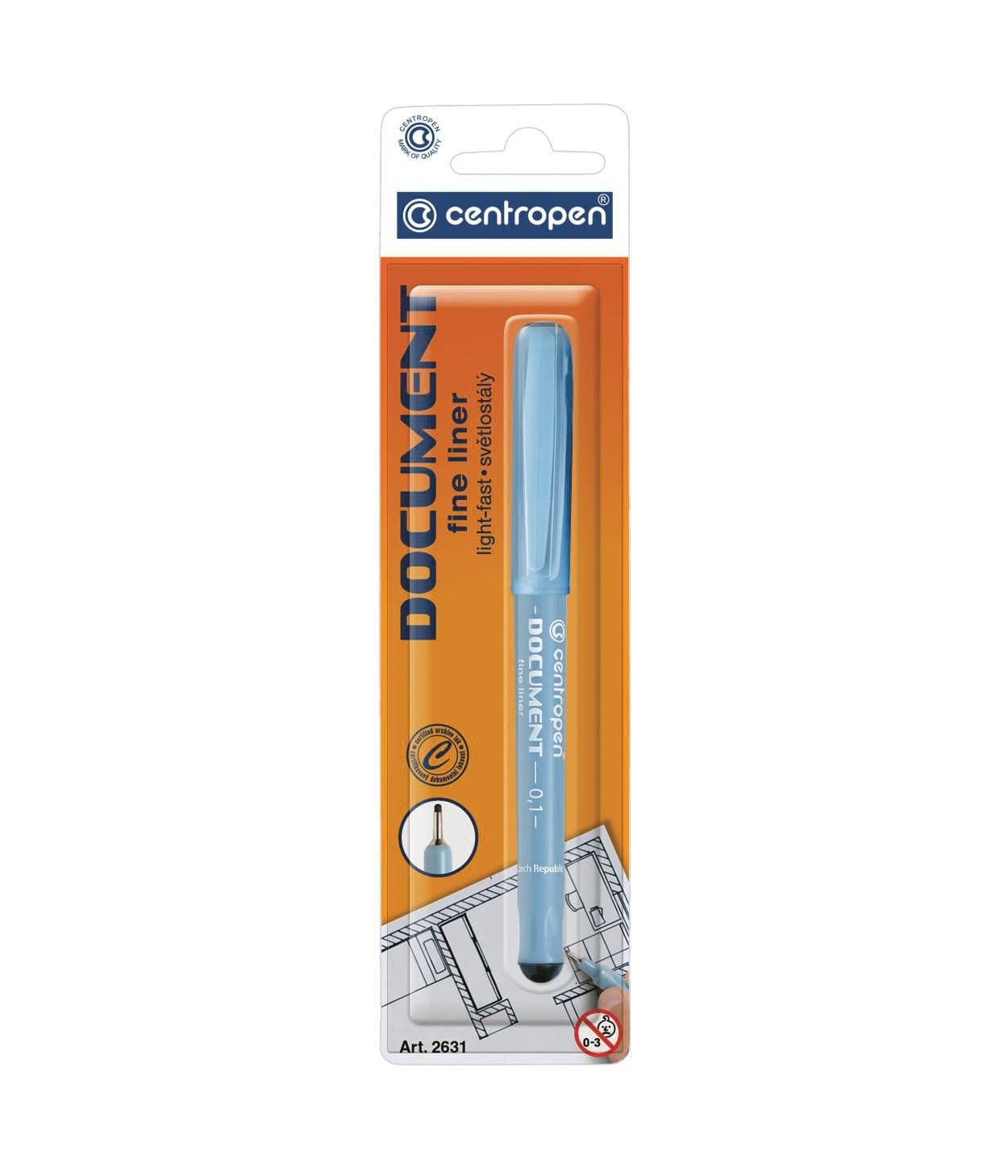 Centropen Liner 2631 grafic 0,3 mm 1 ks