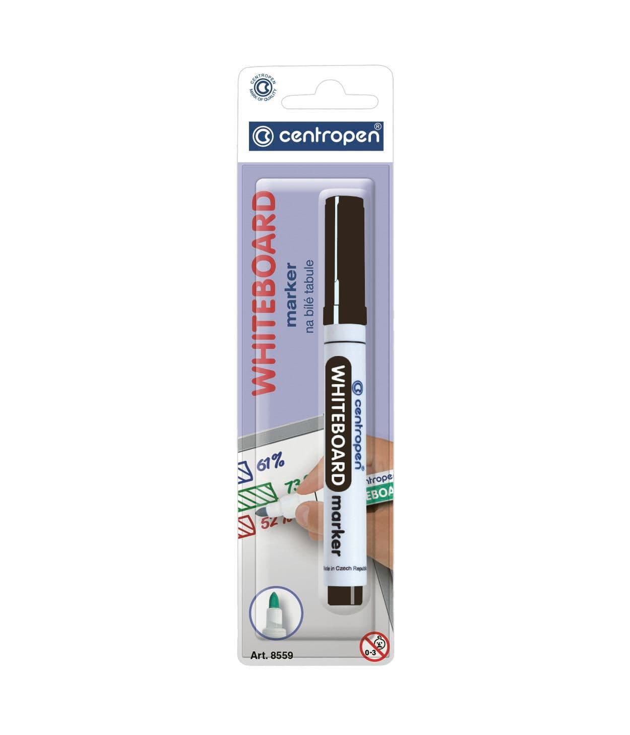 Centropen Značkovač 8559 na bílé tabule 1 ks