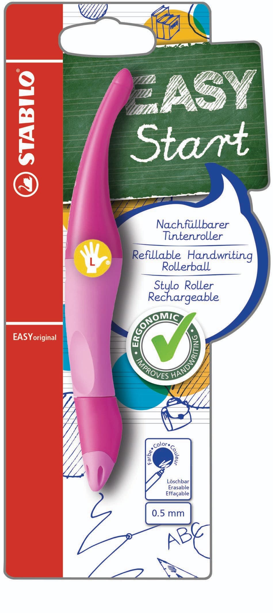 STABILO EASYoriginal ergonomický roller pro leváky, různé barvy