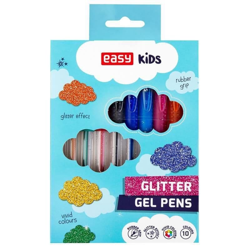 Gelové pero Glitter 10 barev