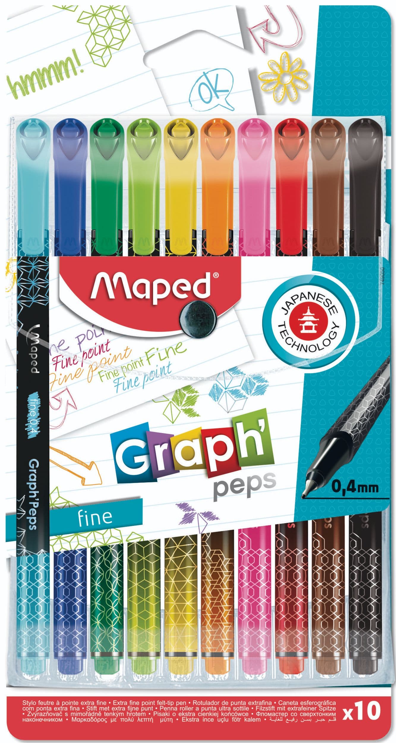 Maped Liner Graph Peps 0,4 mm 10 ks