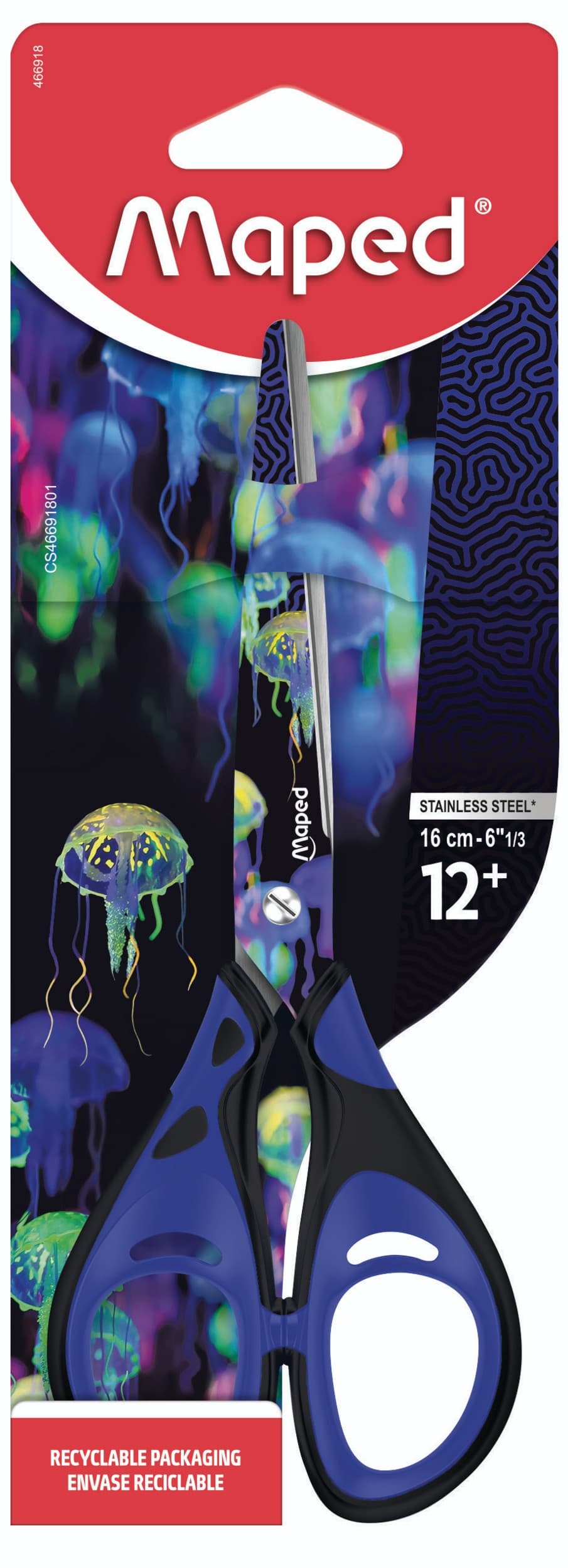 Maped Nůžky Deepsea Paradise - 16 cm