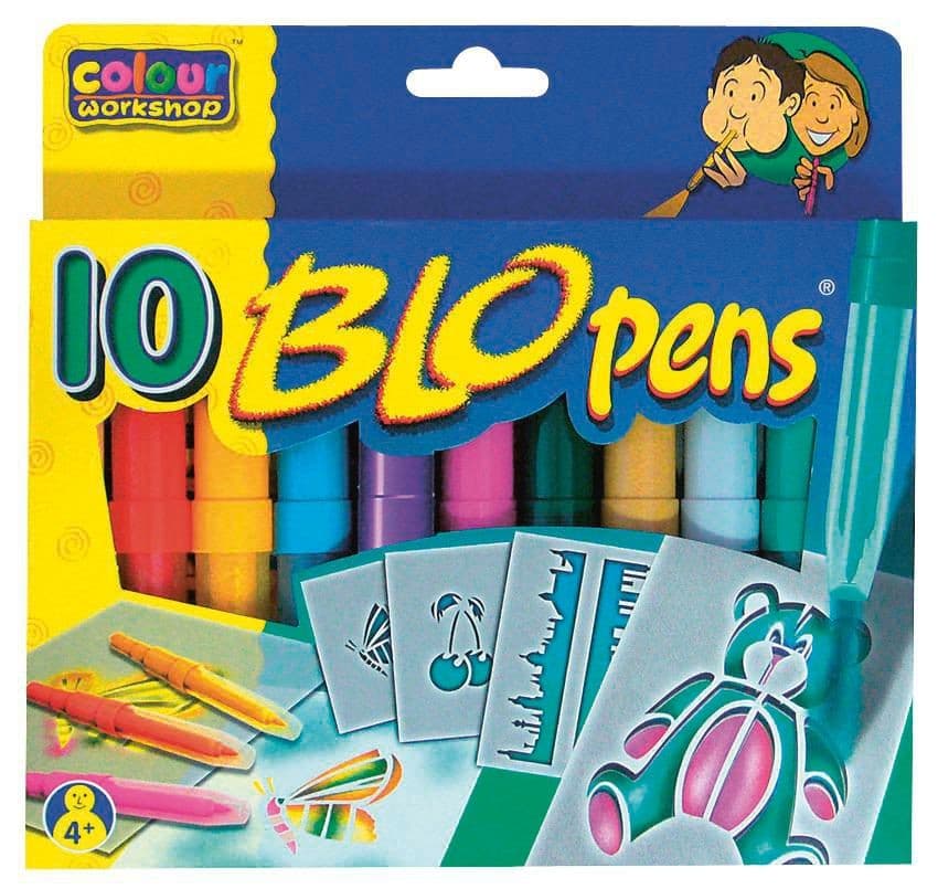 Centropen Foukací fixy papír 10ks