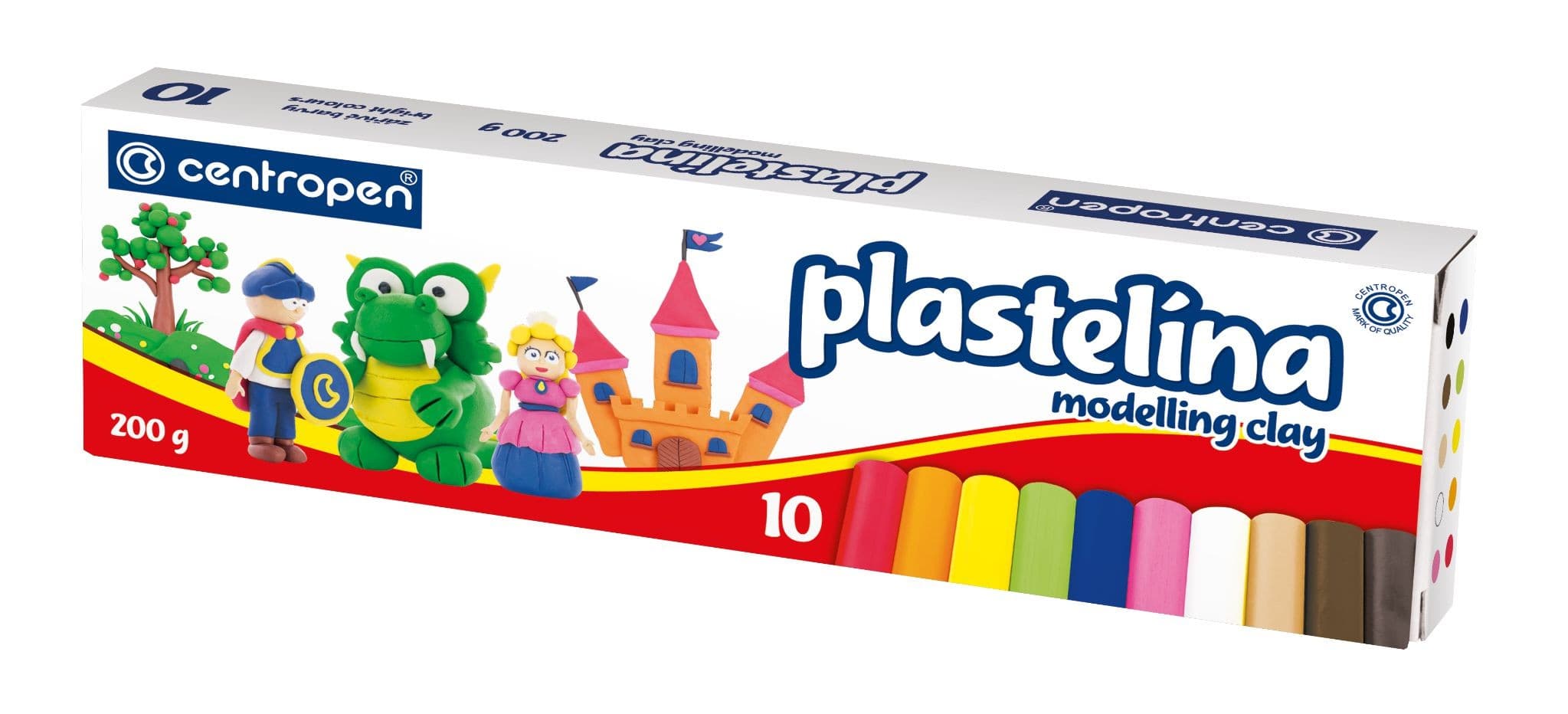 Centropen Plastelína 10ks