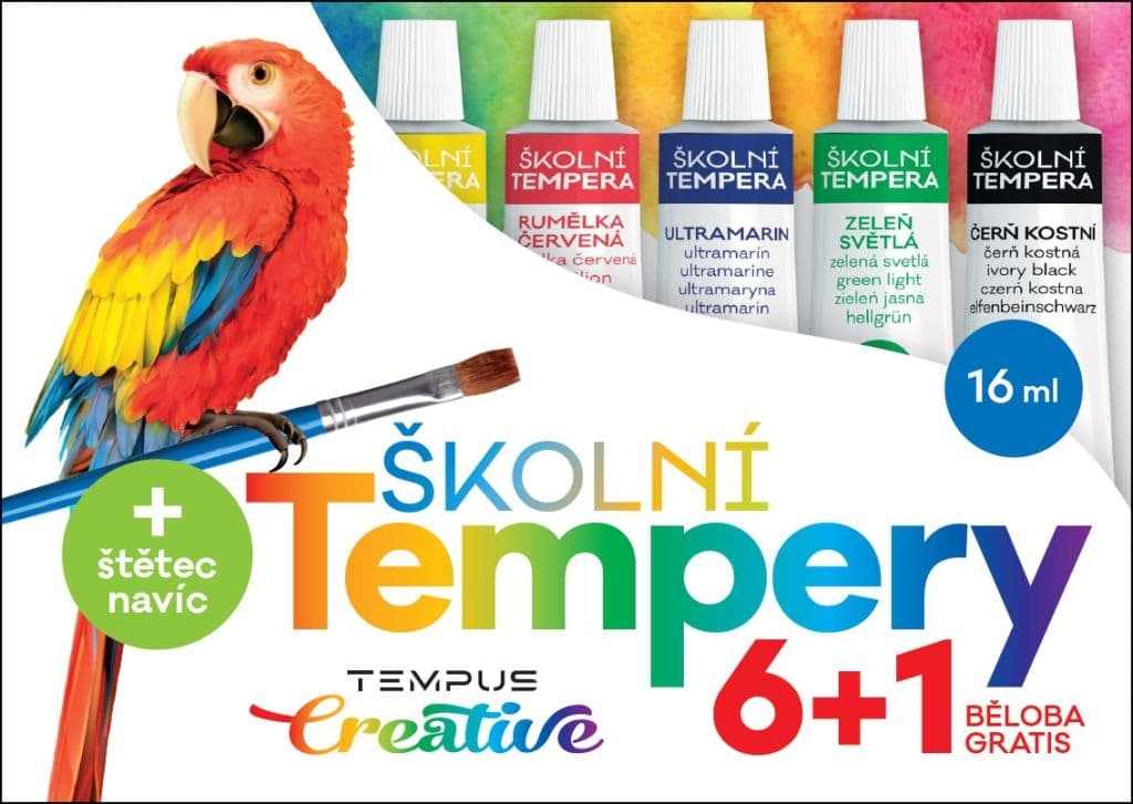 Tempus Barvy temperové Tempus 6+1 - 16ml