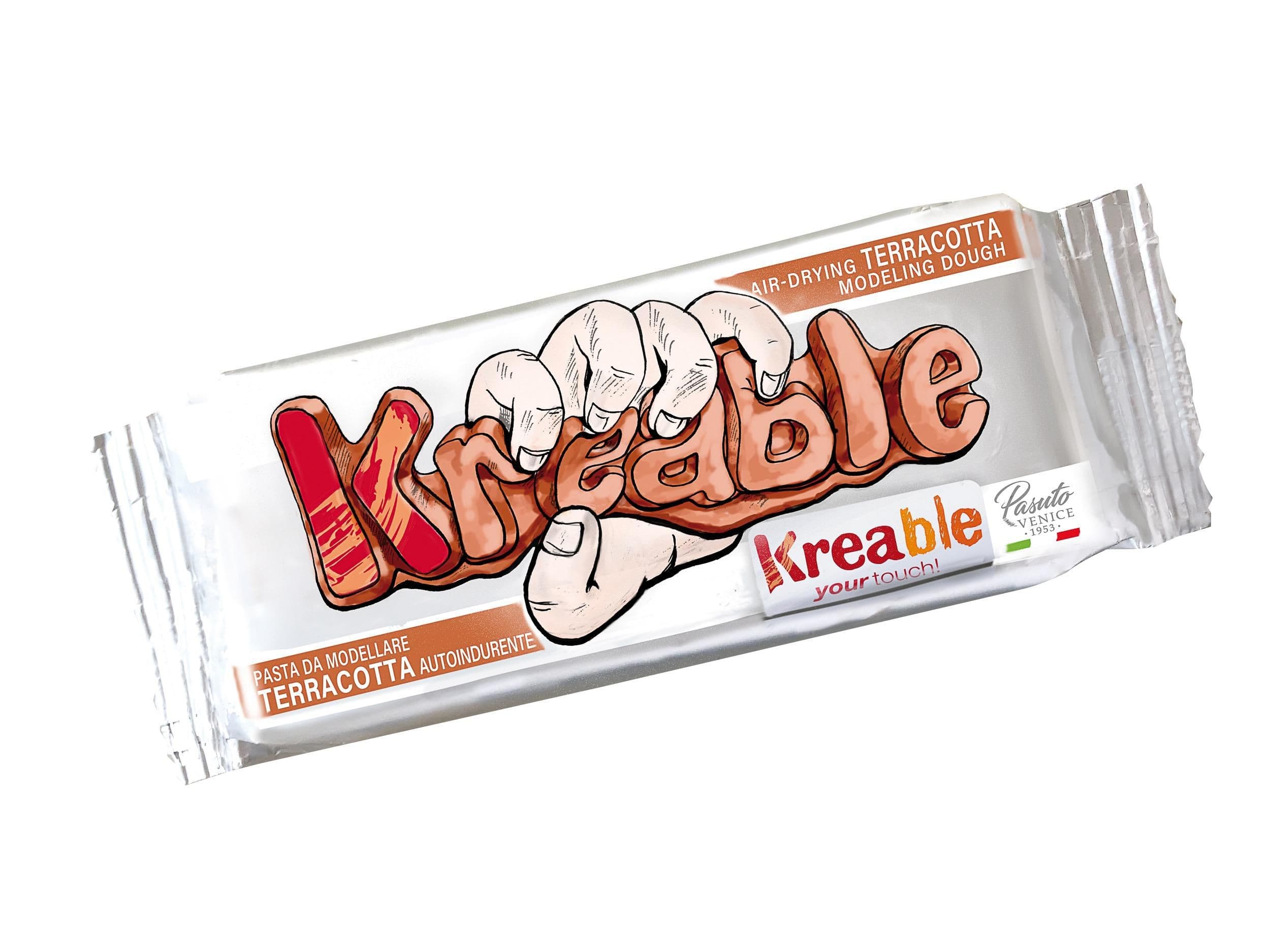 Modelovací hmota PASUTO Krea 500 g, terakotová