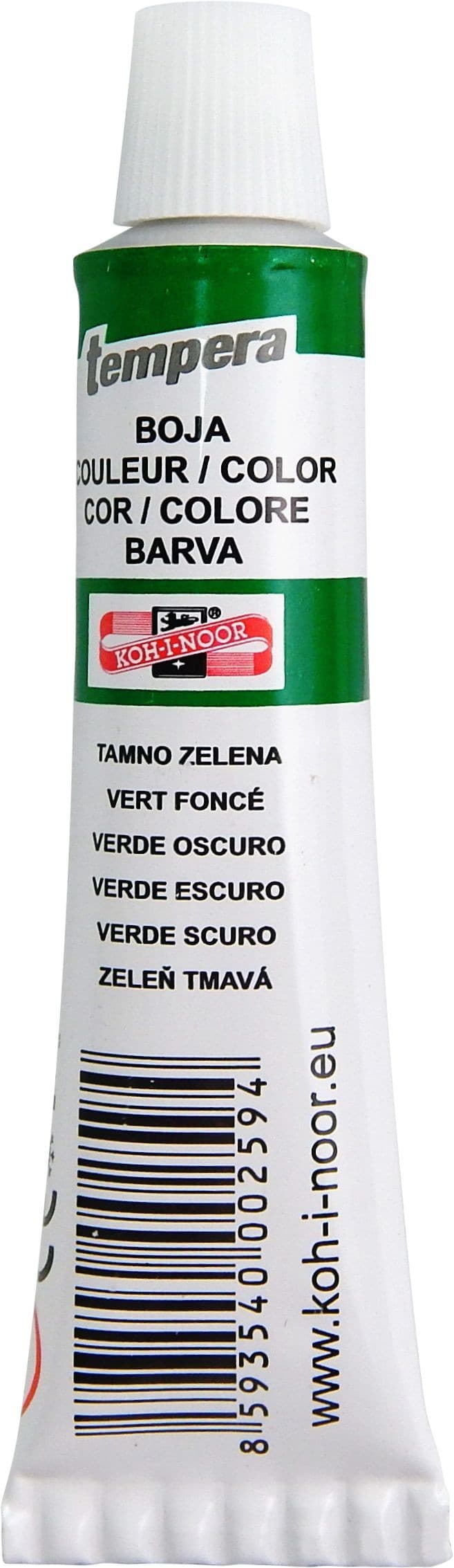Koh-I-Noor Temperové barvy školní zeleň tmavá 16 ml