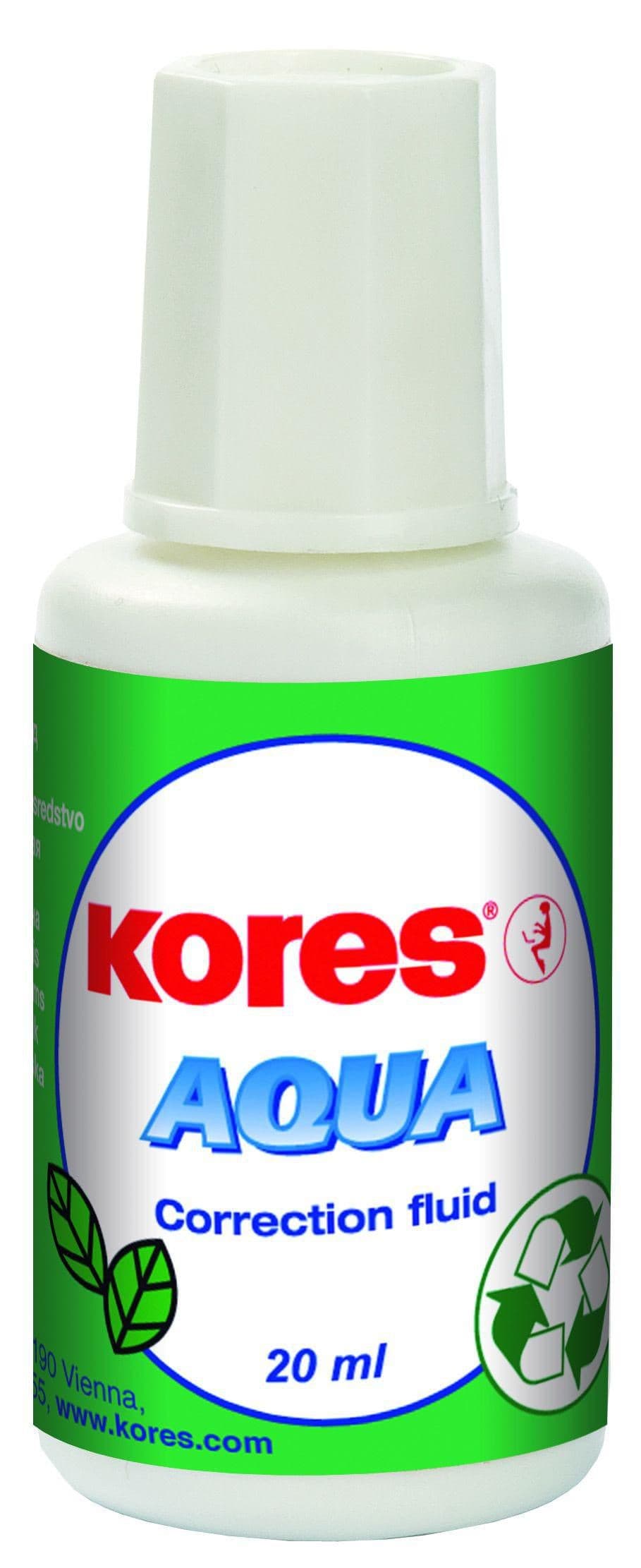 Kores Lak opravný Aqua 20ml
