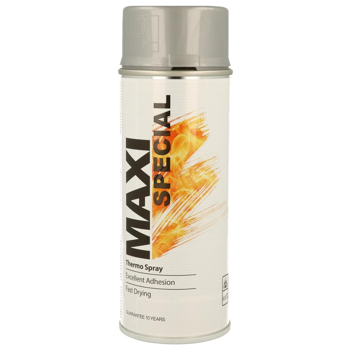 Sprej Maxi color Žáruvzdorný stříbrný 400ml