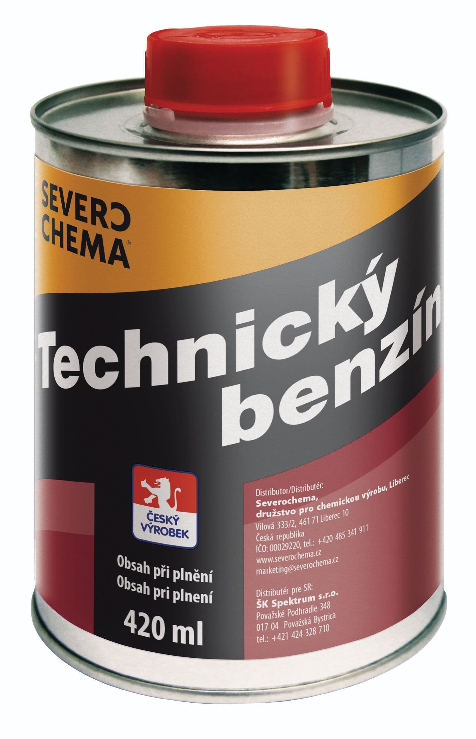 Technický benzín Severochema 420 ml