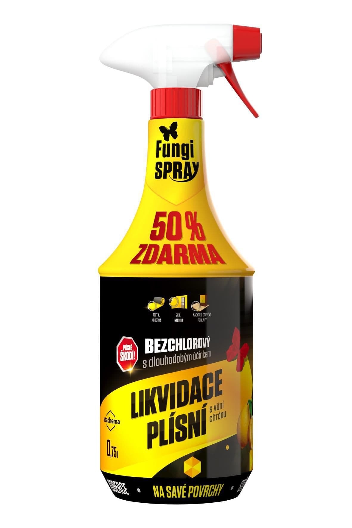 Fungispray Bezchlorový s vůní citrus 0,75l