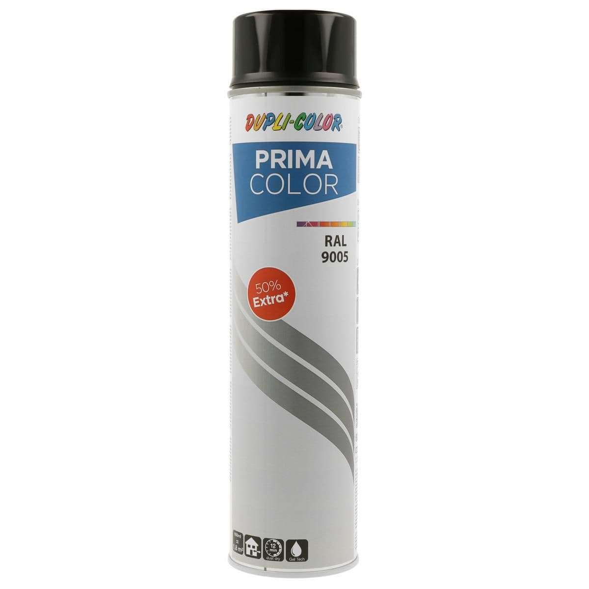 Sprej Dupli-color Prima RAL9005 lesk 600ml