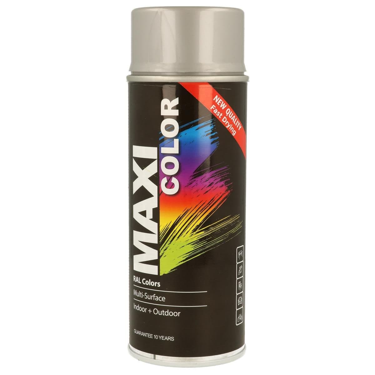 Sprej Maxi color RAL9006 400ml