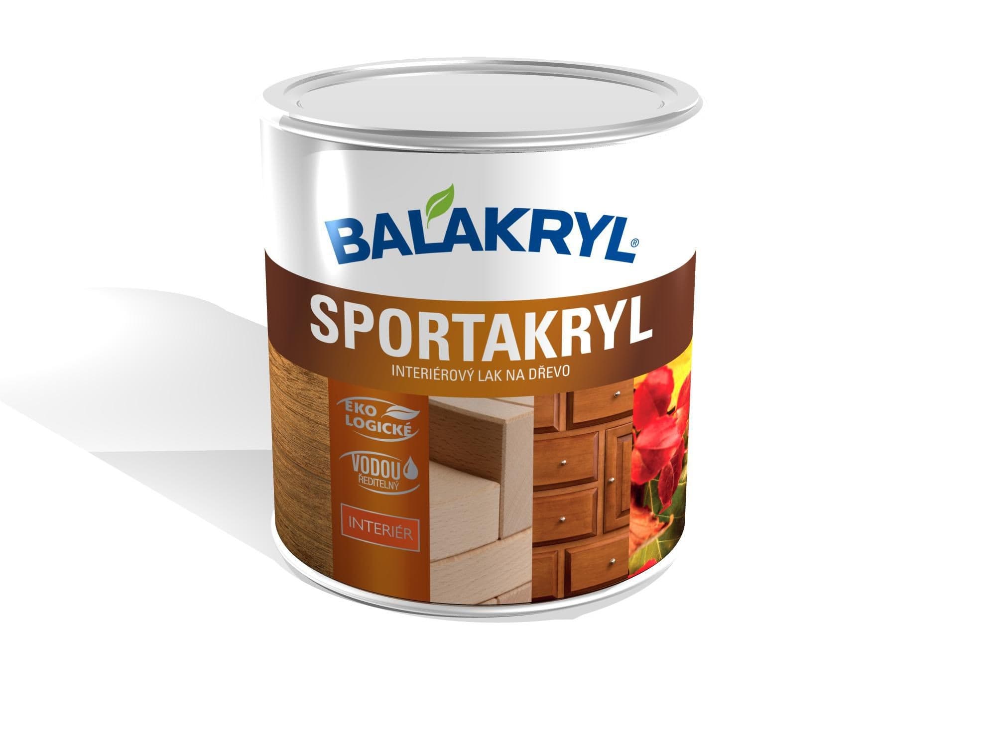 Sportakryl Bezbarvý matný 0,7 kg