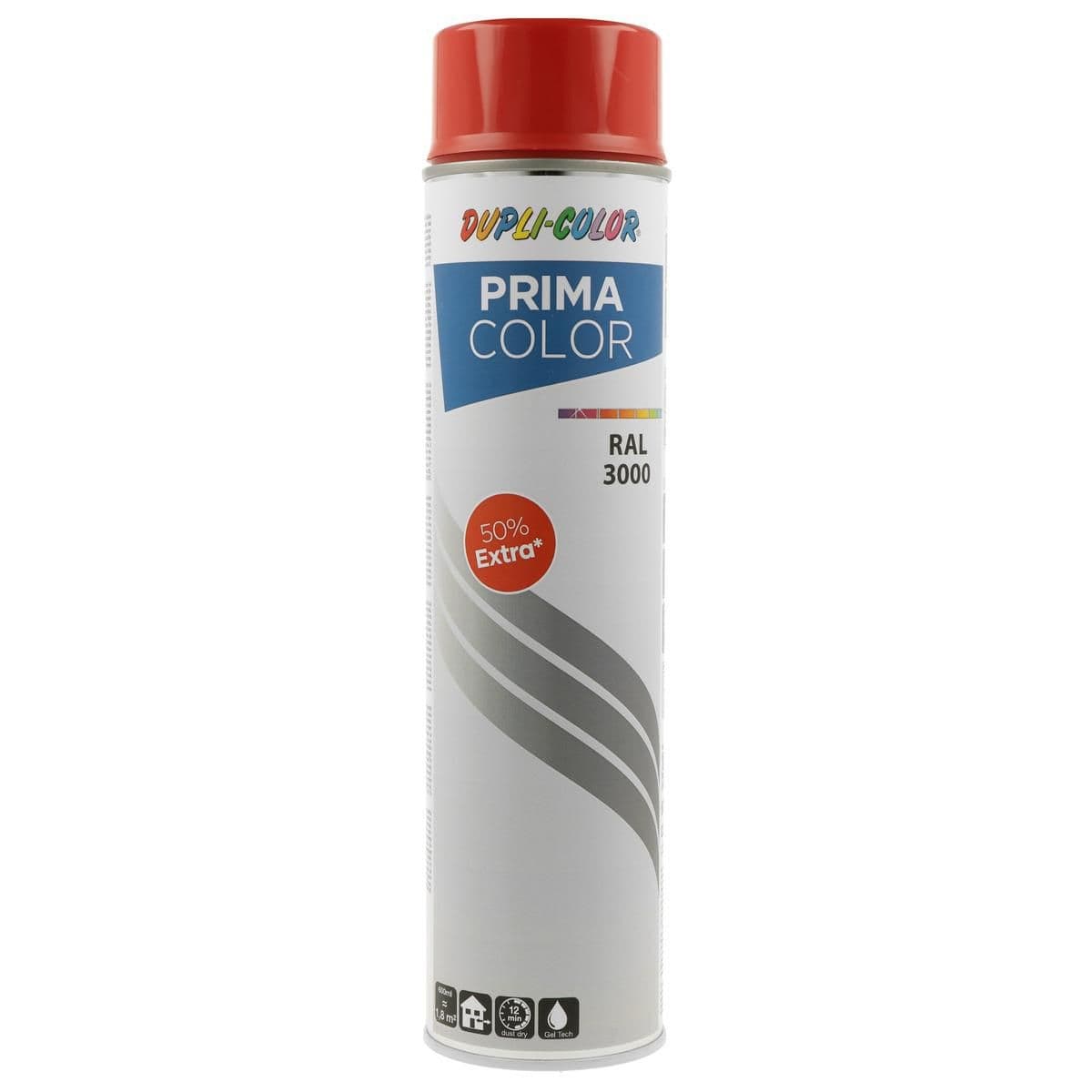Sprej Dupli-color Prima RAL3000 lesk 600ml