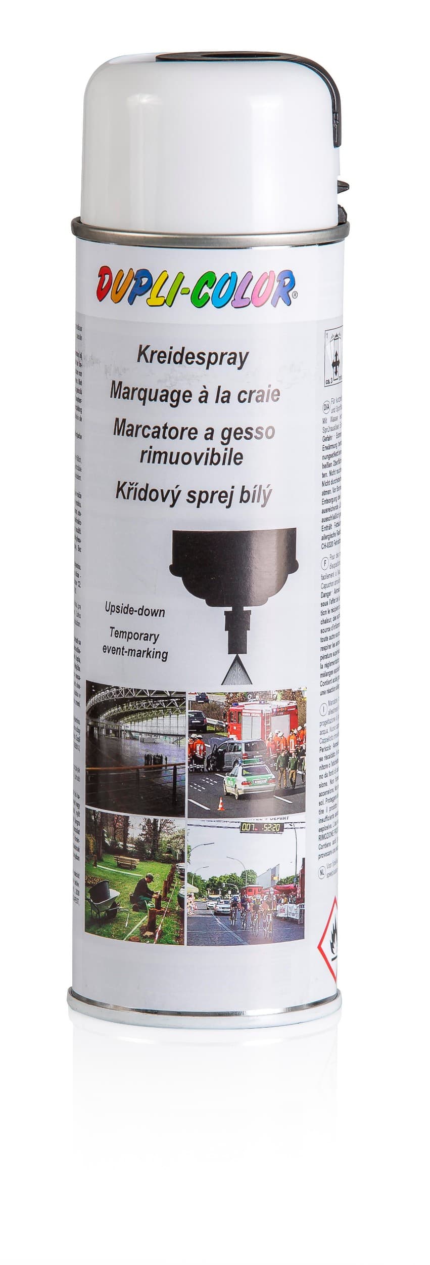 Dupli Color křídový sprej bílý 500ml