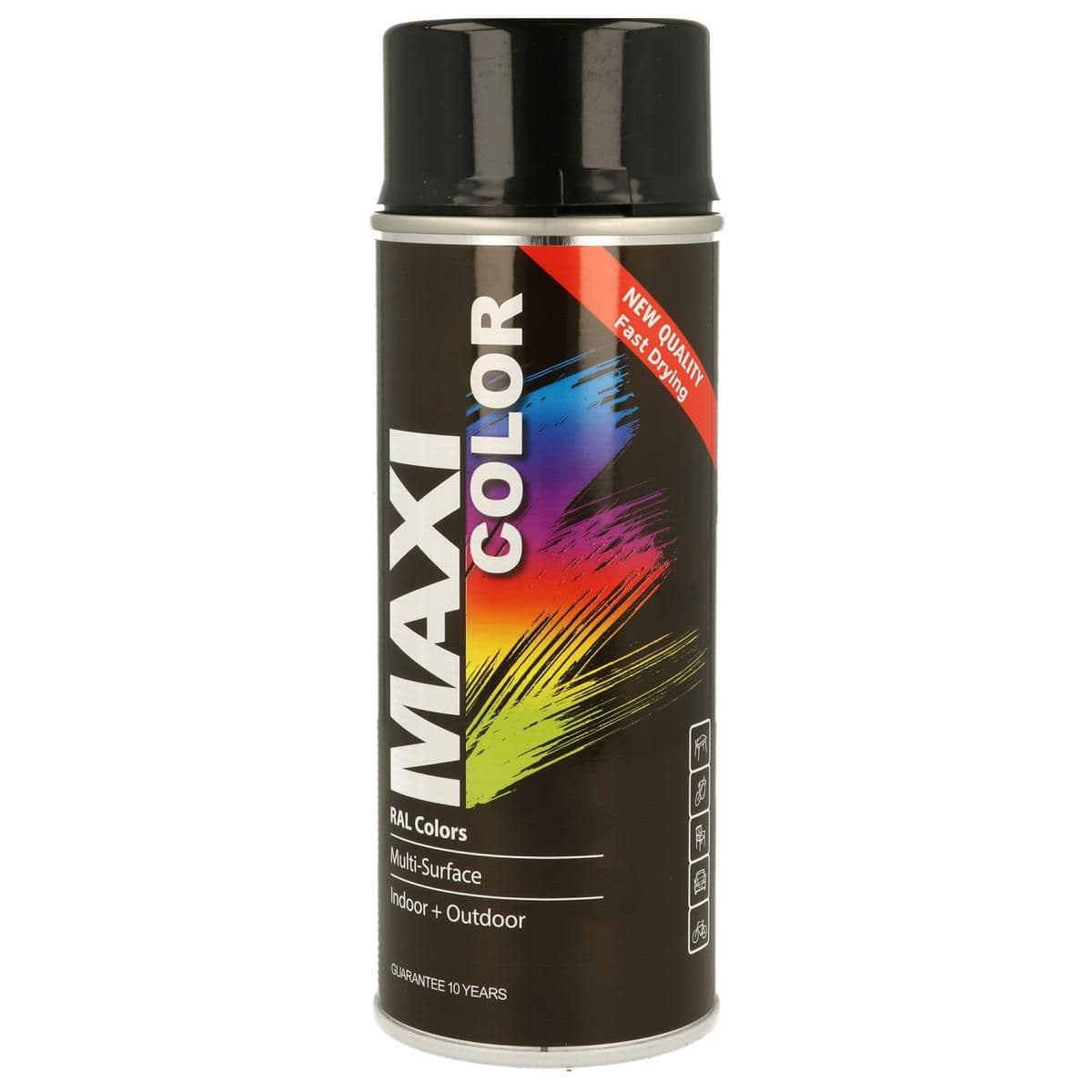 Sprej Maxi color RAL9017 400ml