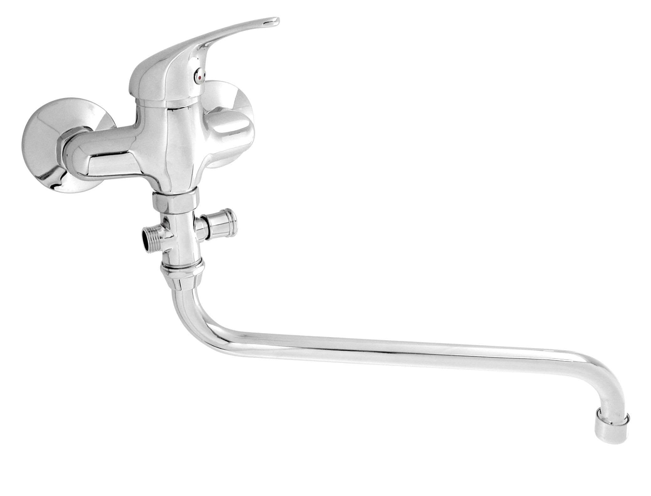 Novaservis Paneláková baterie bez sprchy Titania Iris chrom 100mm