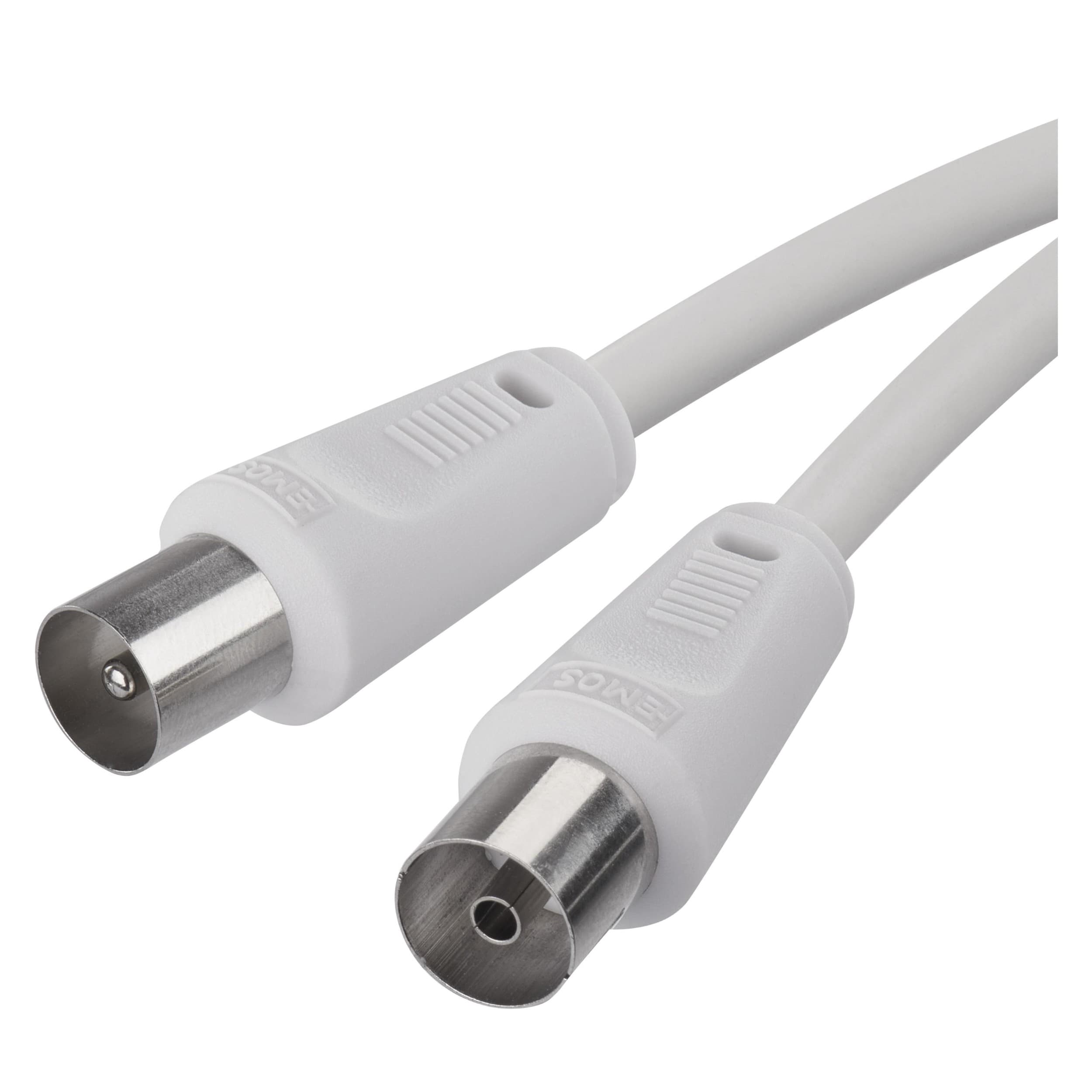 Emos Anténní koaxiální kabel stíněný 7,5m – rovné vidlice