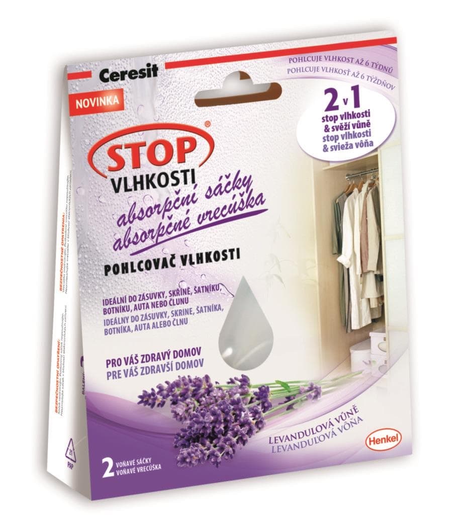 Ceresit Stop vlhkosti Levandule 2 x 50 g