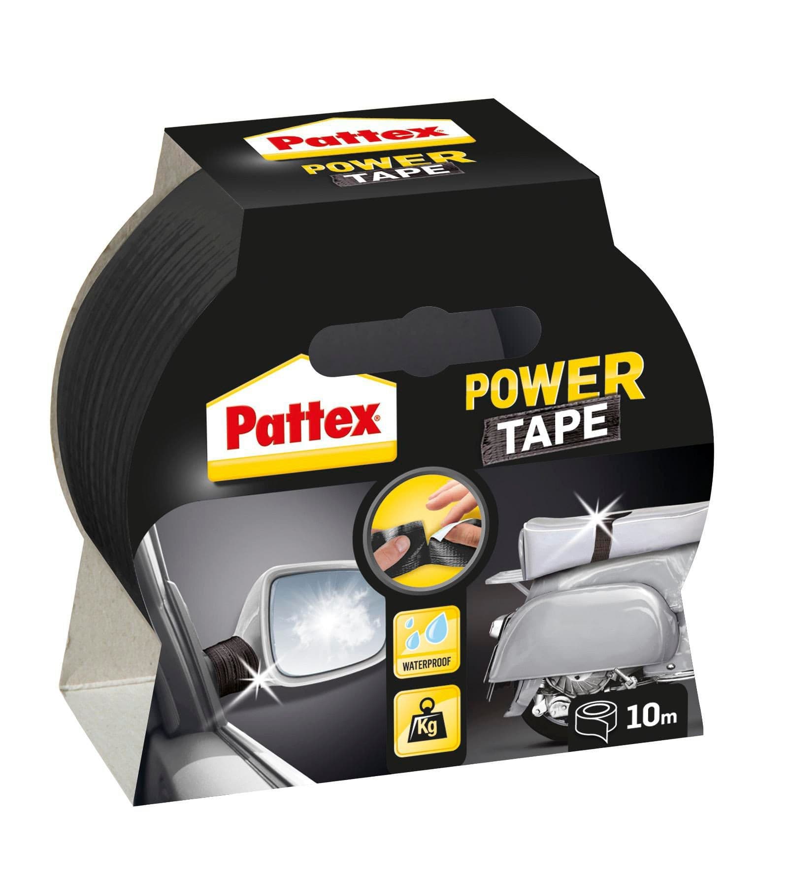 Pattex páska textilní Uni černá 50 mm x 10 m