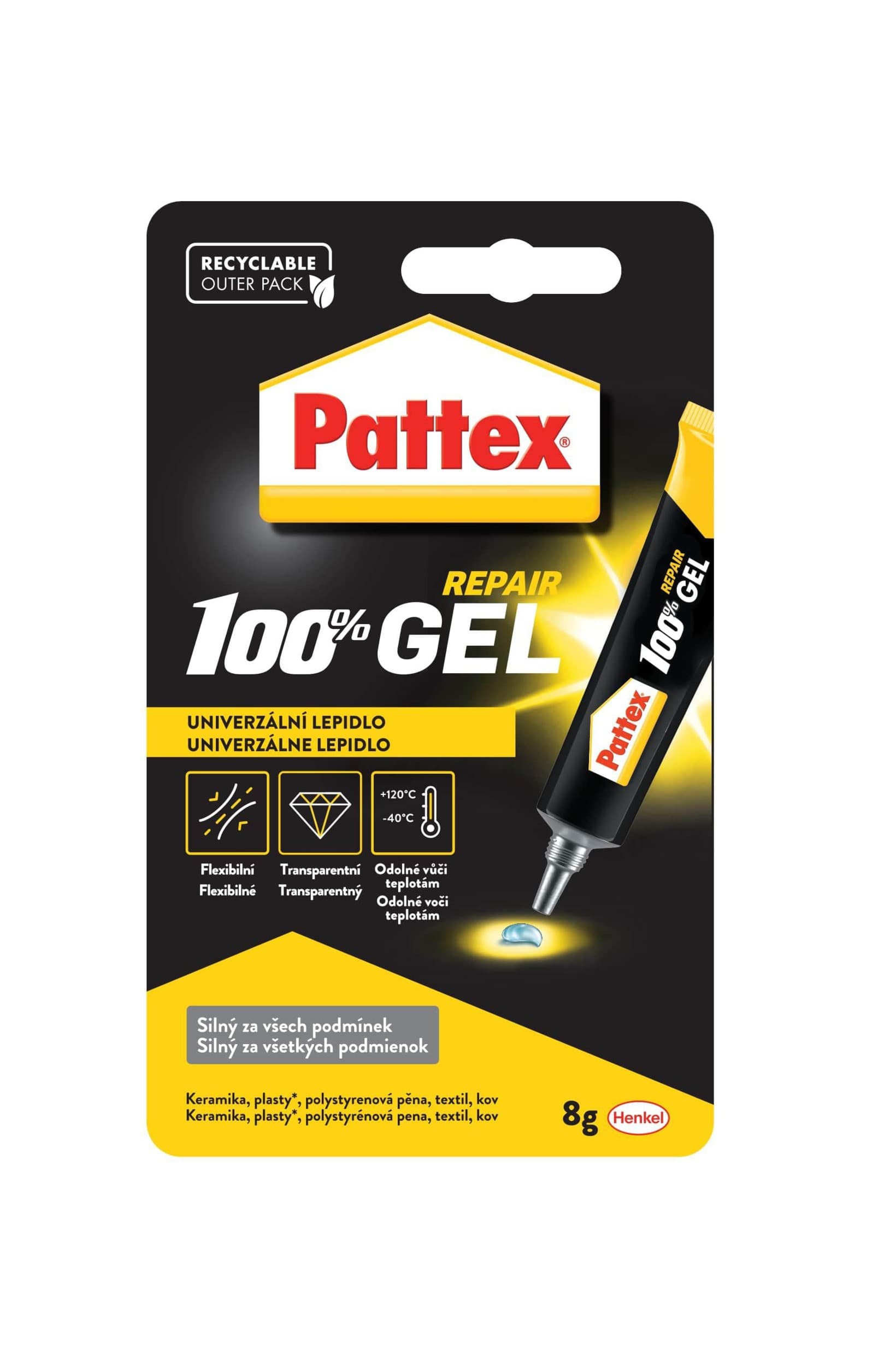 Pattex 100% Gel 8g