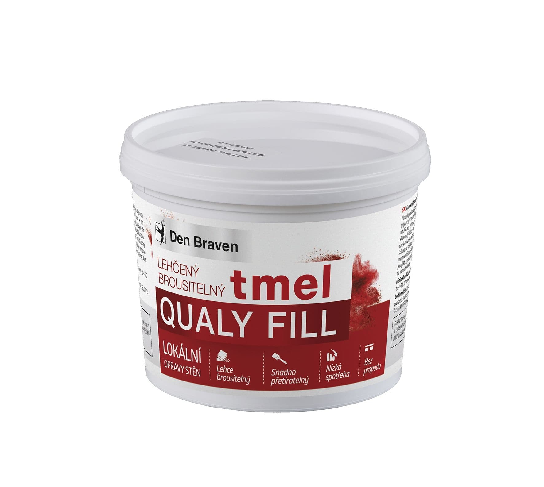 Den Braven Tmel lehčený brousitelný 500 ml