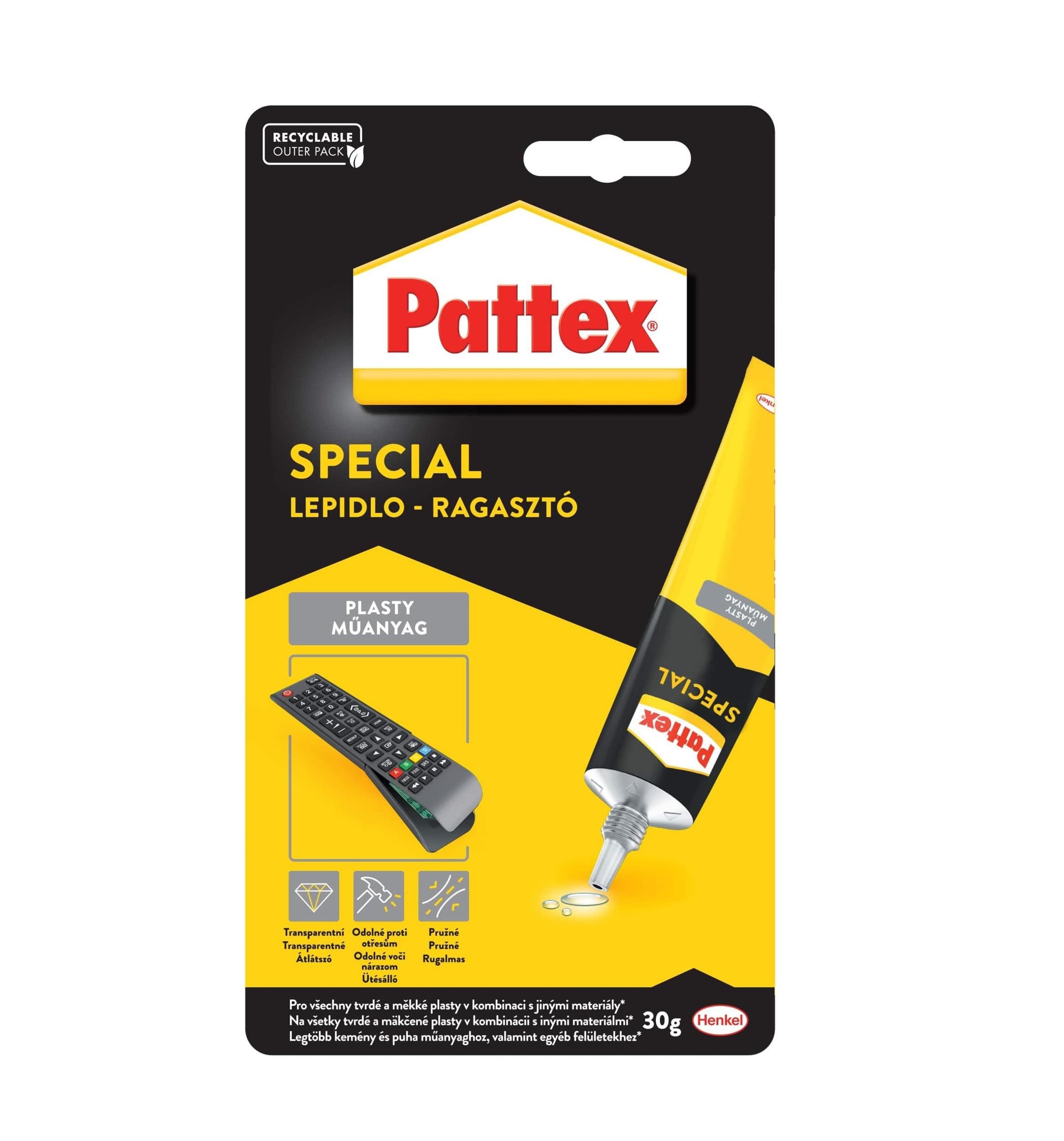 Pattex Repair Speciální plasty 30 g