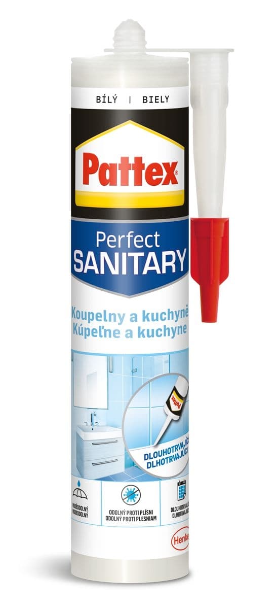 Pattex Koupelny kuchyně bílý 280 ml