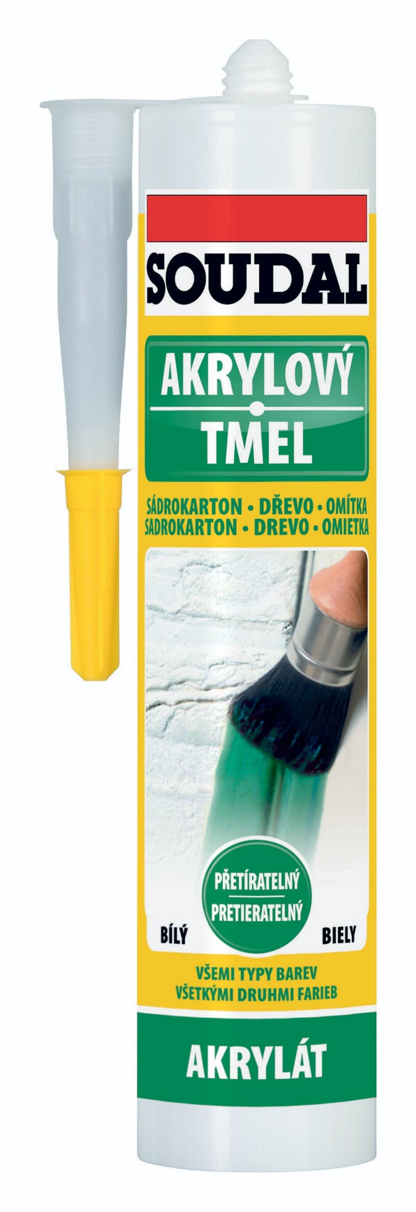 Soudal Akrylový tmel bílý