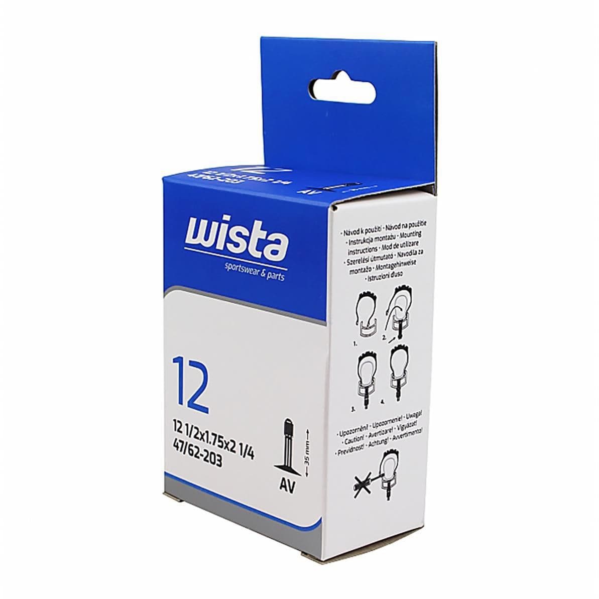 Wista Cyklo duše 12 1/2x1,75x2 1/4 AV