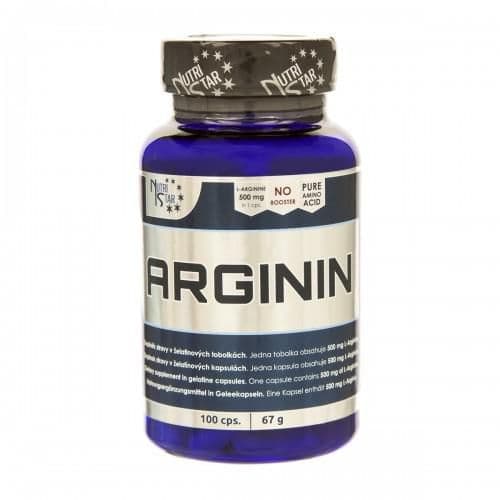 Nutristar Arginin 100 kapslí