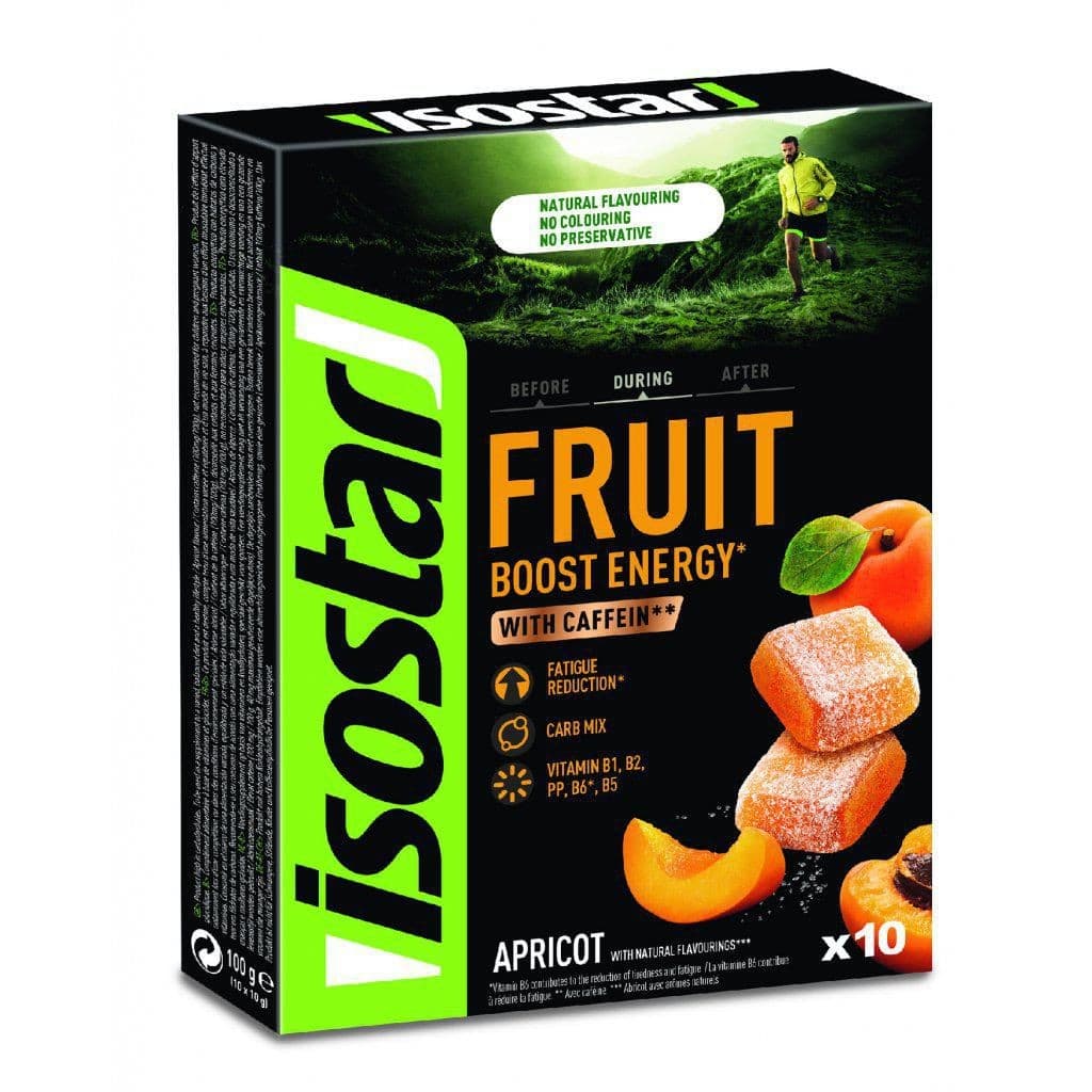 ISOSTAR 10x10g FRUIT BOOST APRICOT