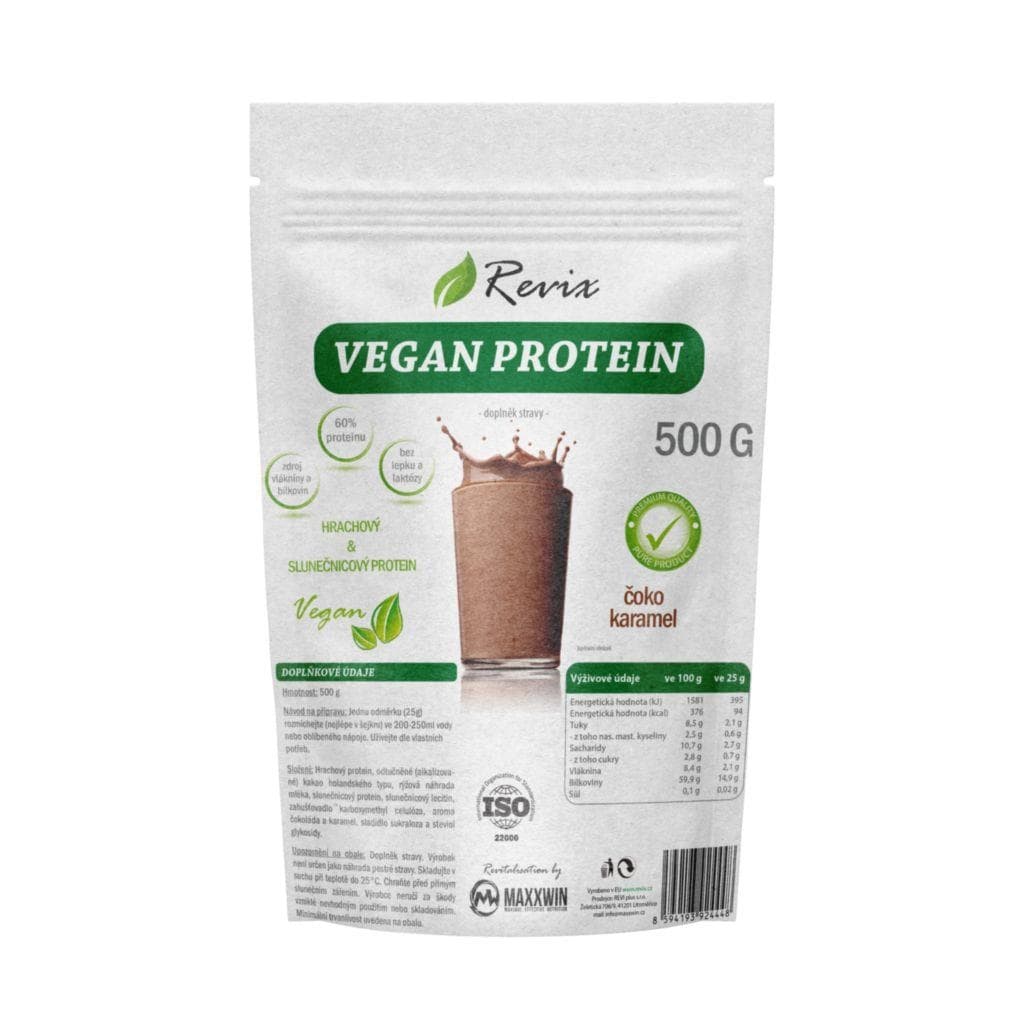 Revix Vegan protein čoko-karamel 500 g