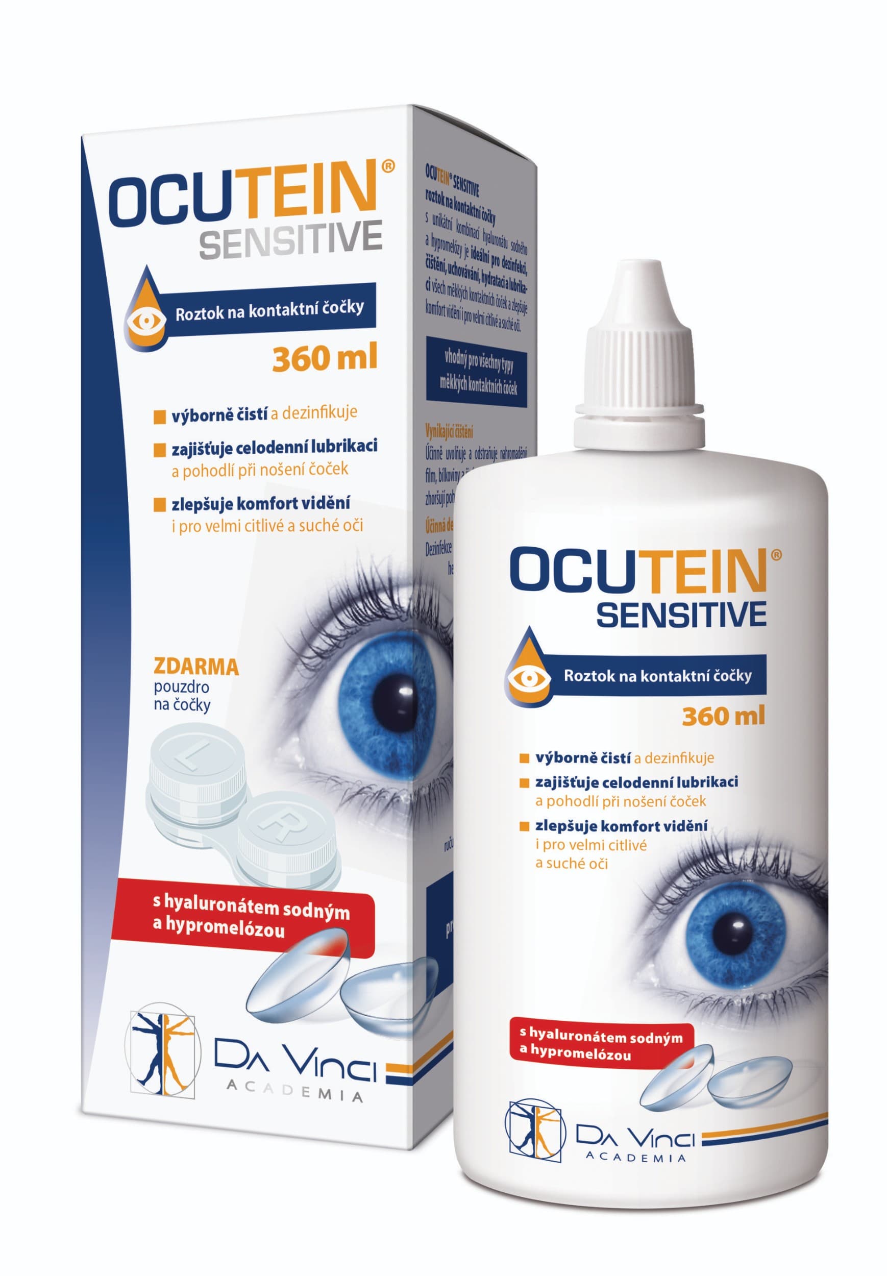 Simply You Ocutein Sensitive Roztok na kontaktní čočky 360ml