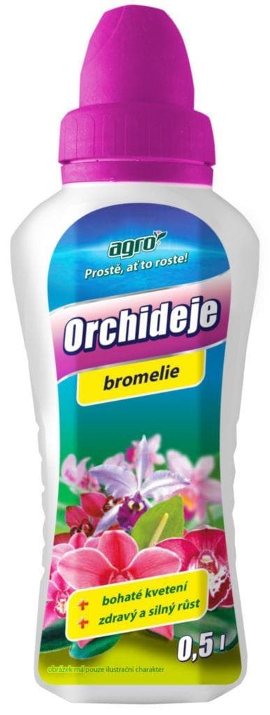Kapalné hnojivo pro orchidej Agro 500ml