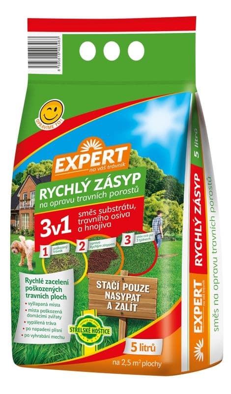 Expert Rychlý zásyp směs substrátu, osiva a hnojiva 5 l
