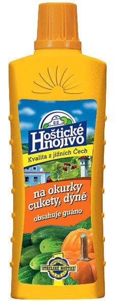 Hoštické hnojivo na okurky s guánem 500 ml