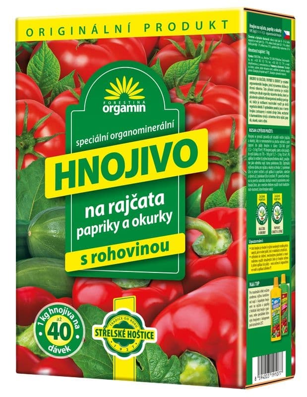 Orgamin Hnojivo na rajčata 1 kg